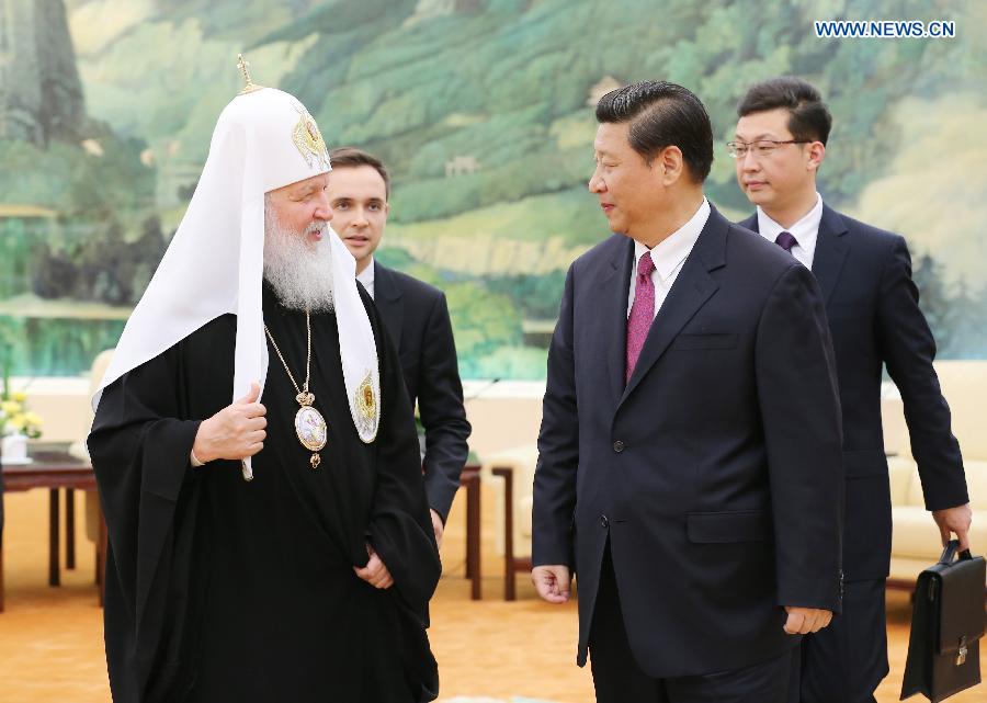 Rosja-Chiny: Wizyta patriarchy Cyryla w Chinach