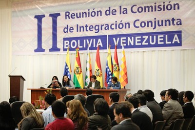 Dalsza integracja Boliwii i Wenezueli