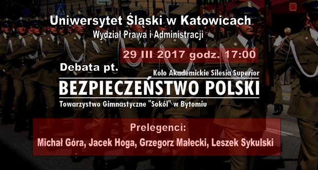 Debata na Uniwersytecie Śląskim: Bezpieczeństwo Polski w XXI wieku